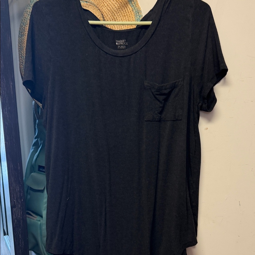 Madewell Black Short Sleeve Tee